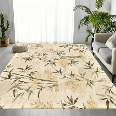 Tapis en bambou Watercolor
