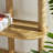 Arcus 4-Tier Oval Wood Bookshelf