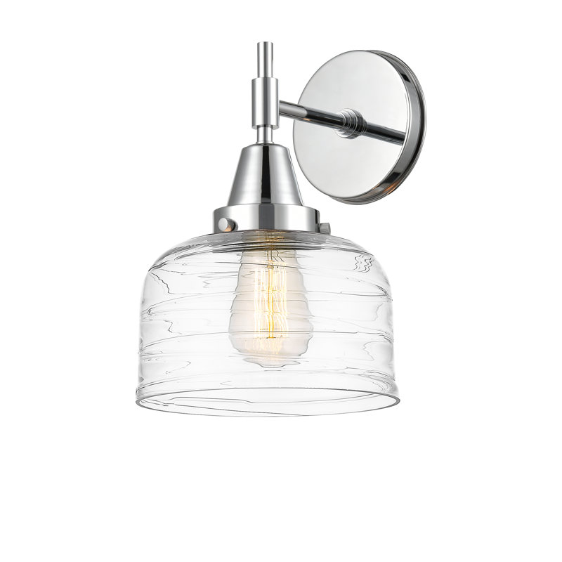 Amede Armed Sconce, Polished Chrome