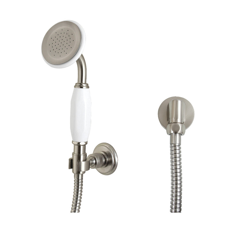 Ensemble de douche à main victorienne Kingston Brass, Nickel brossé