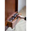 Petite armoire d'appoint en acier inoxydable