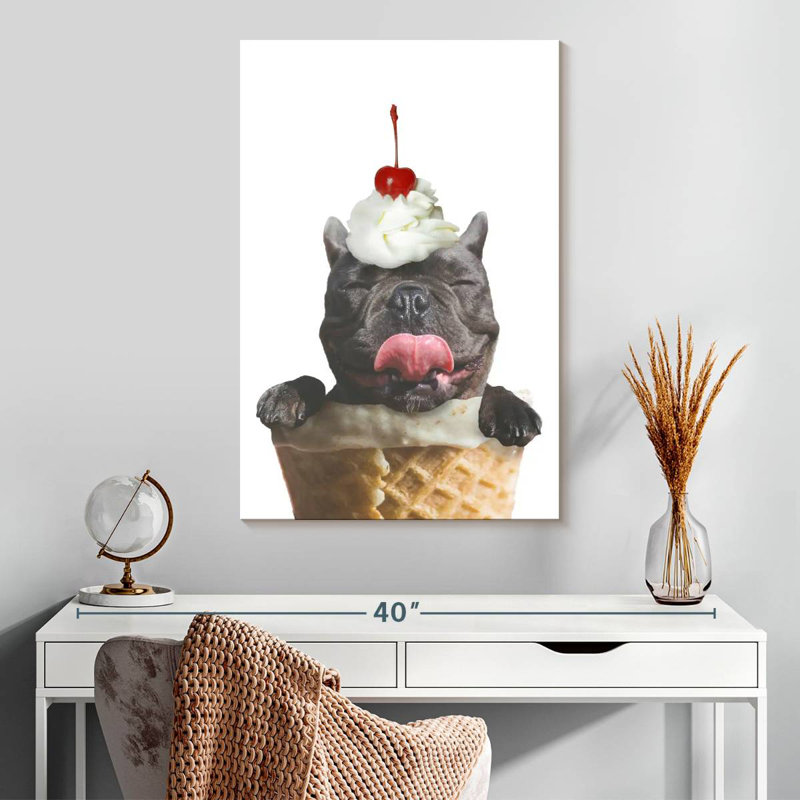 Brampt Ice Cream Dog, H 30 po x l 20 po
