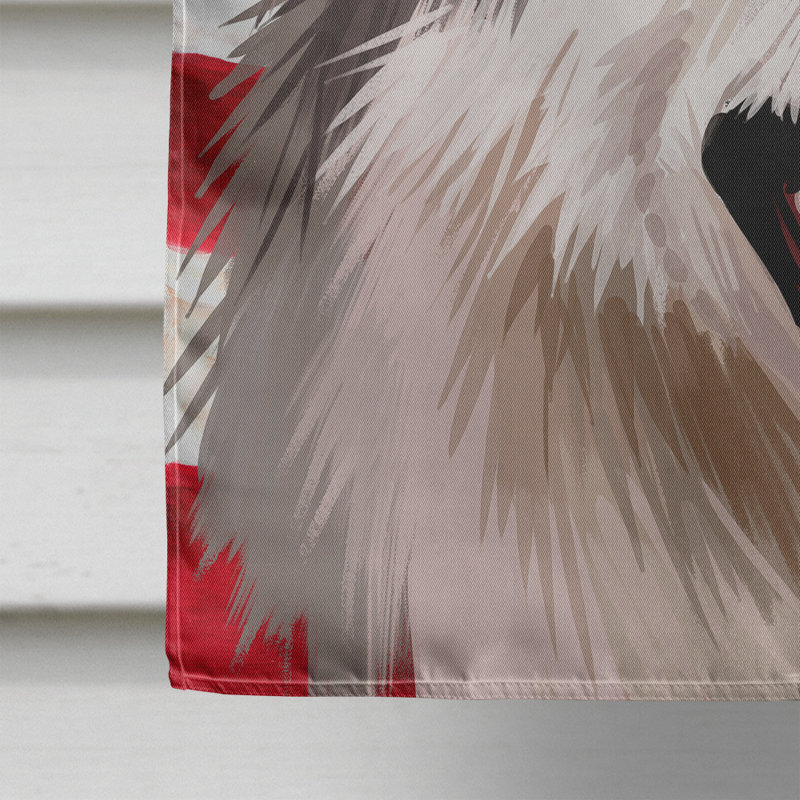 Polyester à 2 côtés 28 x 40 po drapeau maison, Inuit du Nord