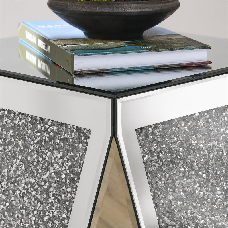 Glass Top End Table Set