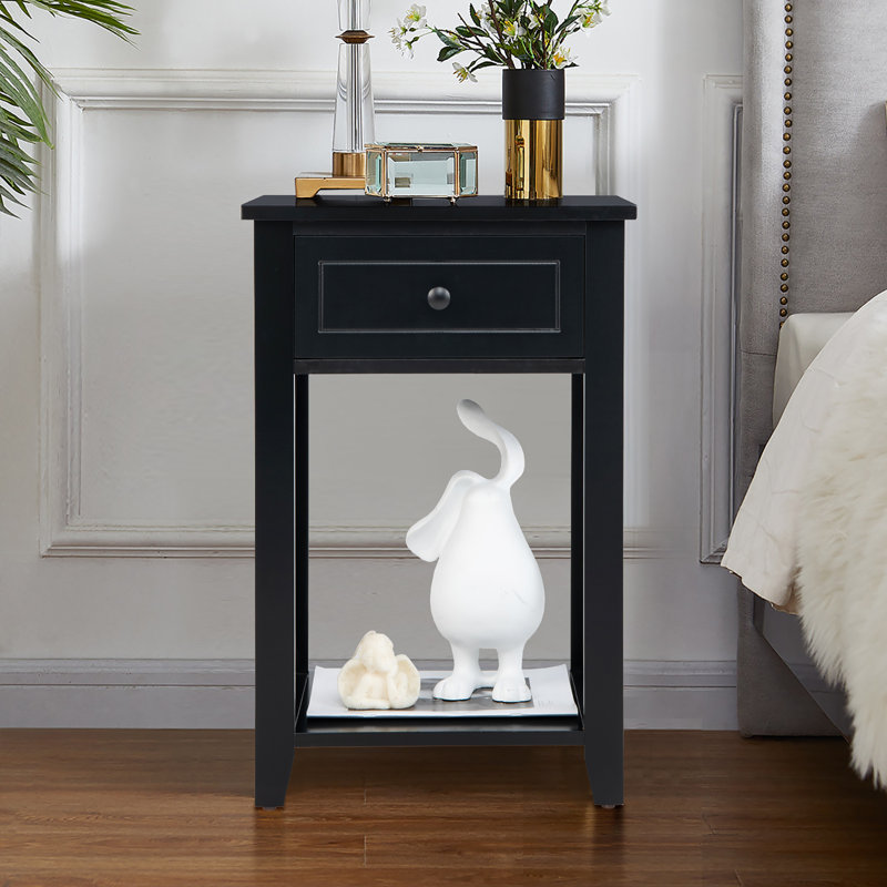 Crippen End Table with Storage