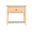 Lubin 1 Drawer Solid Wood Nightstand-1198749487