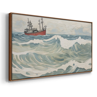 Nautical Series-CDXLI- Framed Gallery Wrapped Canvas -Ready to Hang