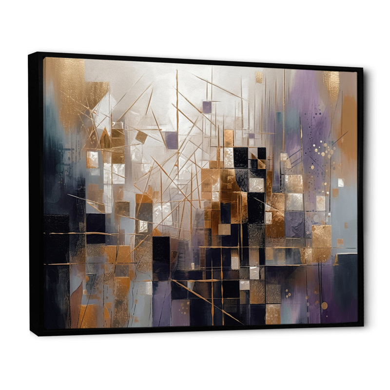 «Soft Color Composition I», reproductions d'art mural géométrique moderne, H 12 po x l 20 po x P 1 po