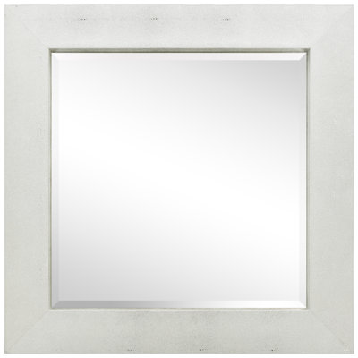 Torbert Square Leather Mirror