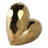 Millsap Ceramic Geometric Heart Sculpture-912650568-912568850