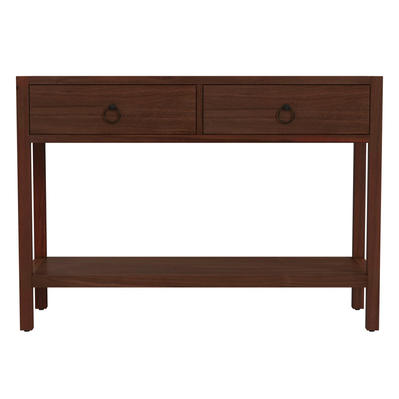 Console 44 po Elin, Noyer brun