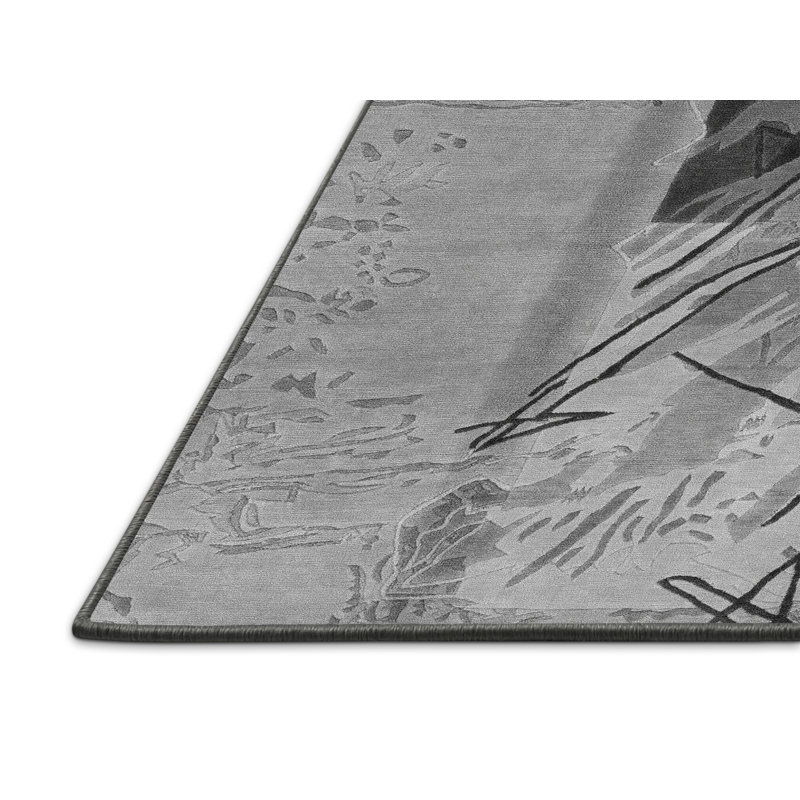 Capasso Abstract Indoor Rug, Rectangle 3' x 5'