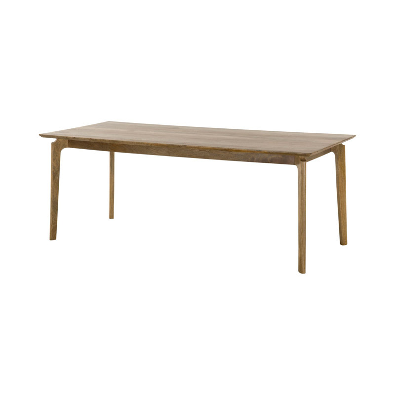 Bois massif de manguier Genavie, Naturel, H 30 po x L 84 po x l 35 po