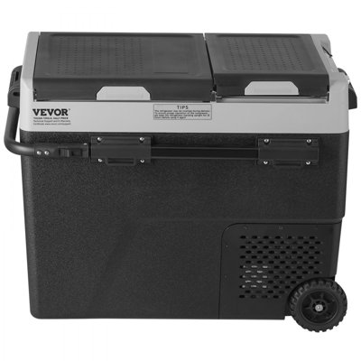 Portable Car Refrigerator Freezer Compressor 58 L Dual Zone for Home Car