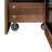 70" Display Cabinet With Glass Doors And Lights, With Multi-Functional Pull-Out Multi-Tier Storage Shelf , Wooden Display Storage Cabinets