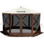 Tente de pavillon avec abri de jardin, tente abri de camping à 6 côtés avec fenêtres en filet, sac de transport portable, piquets de sol-91973363