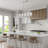 Verlana 35" 5-Light Linear Chandelier - Chrome-946027764
