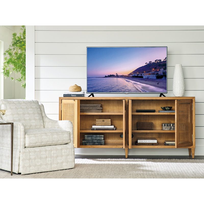 Laguna Media Console, Light Brown
