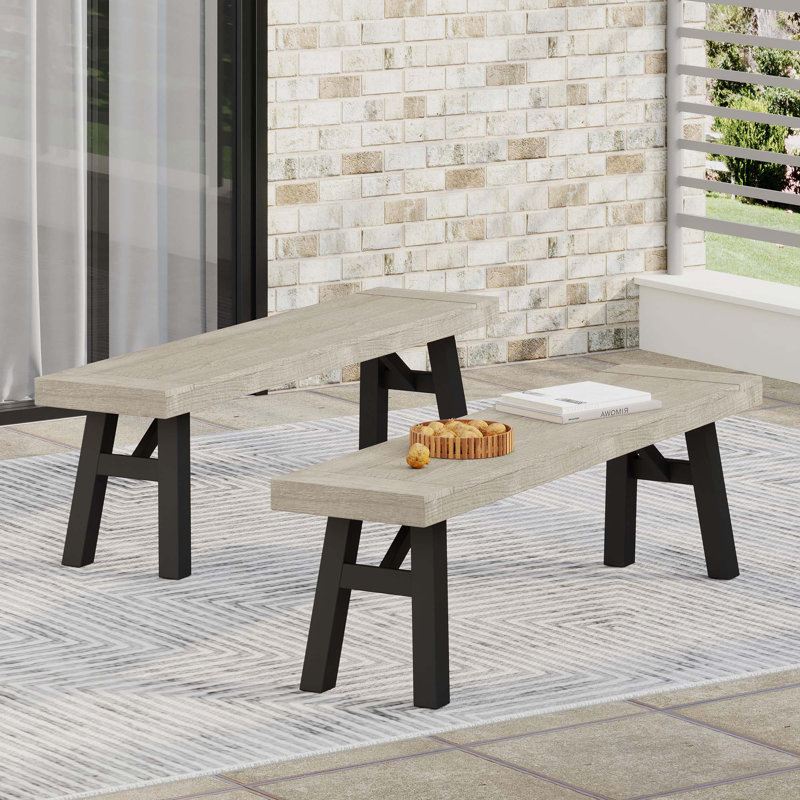 Banc de piano (ensemble de 2)