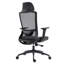 Chaise de bureau en filet à haut dossier-1309416049