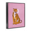 «Preppy Tiger» sur fond blanc, estampe numérique par Nataly White-111733929-107873311