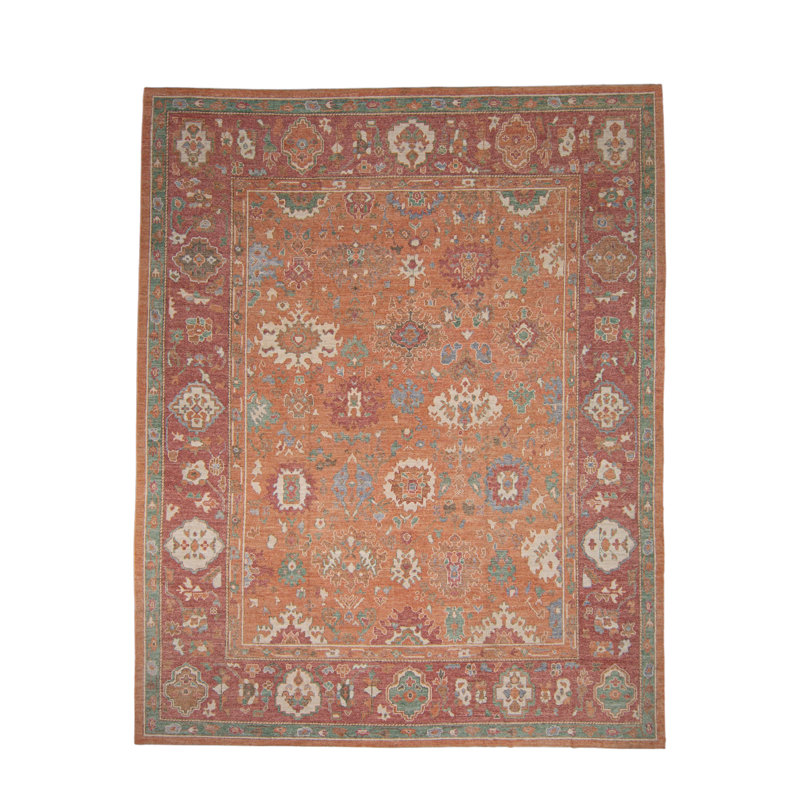 Baniya One-of-a-Kind 12'9" X 15'11" Hand Knotted Area Rug