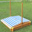 Sunside Sails Winslow 46.5'' x 46.5'' Solid Wood Sandbox