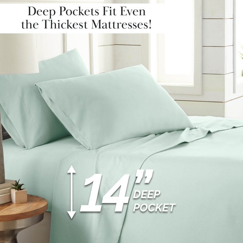 Ensemble de literie Classic Collection From Southshore Fine Linens Classic, Simple, Vert clair