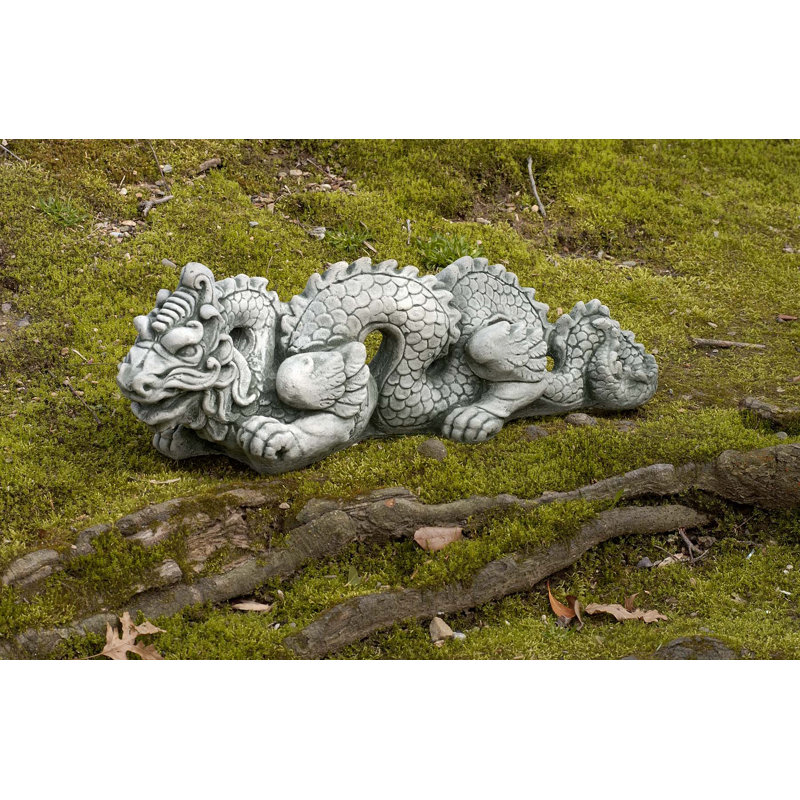 Dragon Garden Statue, Graystone