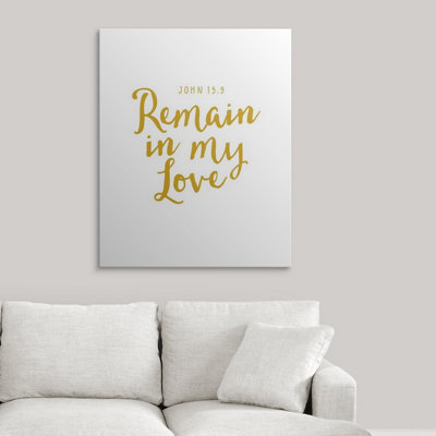 « john 15:9-scripture art », art textuel