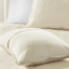 Couette réversible 3 pièces, grand lit/queen, bordure festonnée, garnissage en mélange de coton, lavable à la machine, ambiance chalet douillette, en microfibre douce, crée une atmosphère paisible dans la chambre.