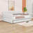 Queen Upholstered Daybed Bed with 2 Drawers and USB Ports-233770589