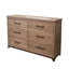 Commode à six tiroirs