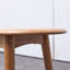 Banc de salle à manger et de chêne en bois - demi-rond, salon spacieux, confortable