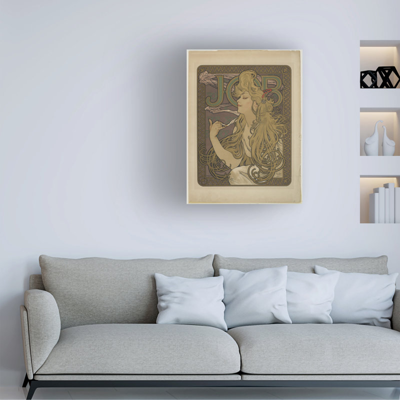 Art d'Alphonse, Marie Mucha, 1896, H 19 po x l 14 po