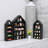 3 Pcs Set House-Shaped Shelf Wooden Shadow Cubby Box Display Shelf