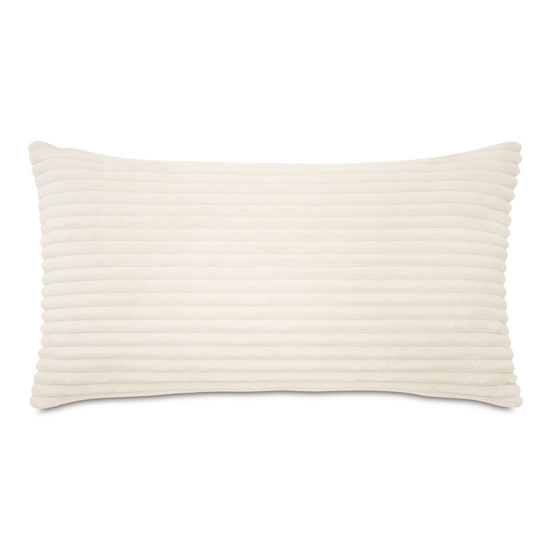 Coussin en velours côtelé Bishop, Rectangle