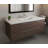 20" X 17" White Oval Undermount Ceramic Single Bowl Bathroom Vanity Sink