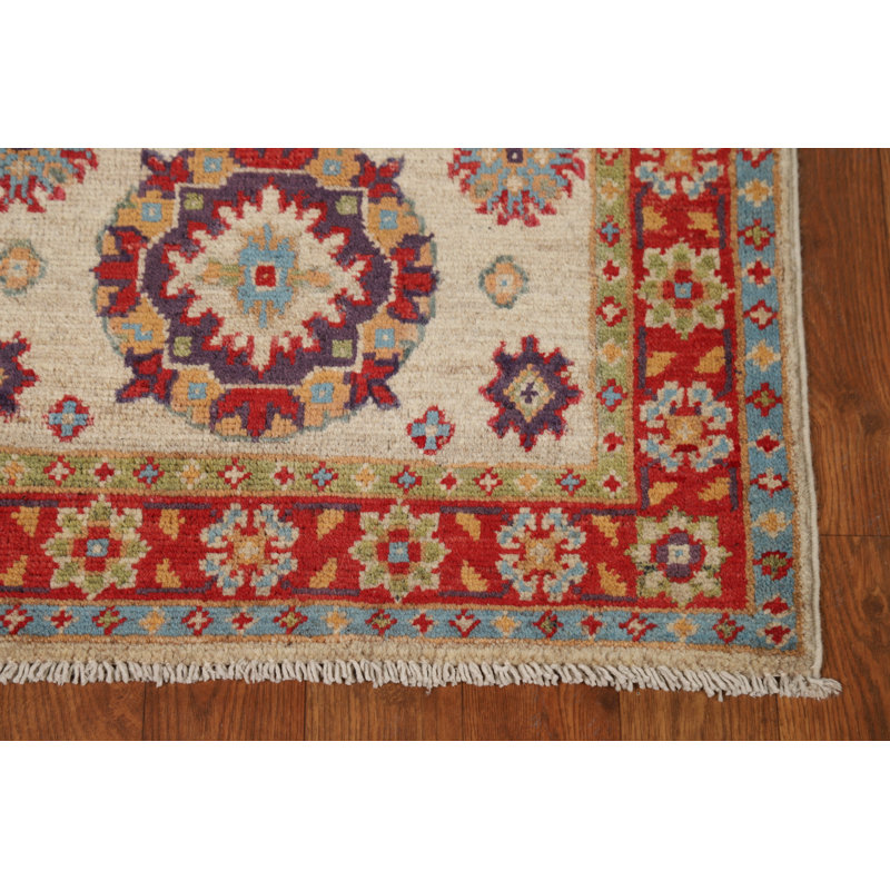 Tapis décoratif en laine Kazak
