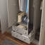 Sufy 4 Door 2 Drawer Wardrobe With Mirror-111465346