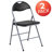 Chaise pliante rembourrée en vinyle Oliverson