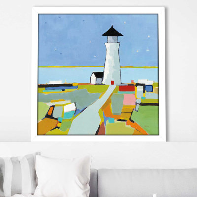 Vers le phare - Peinture