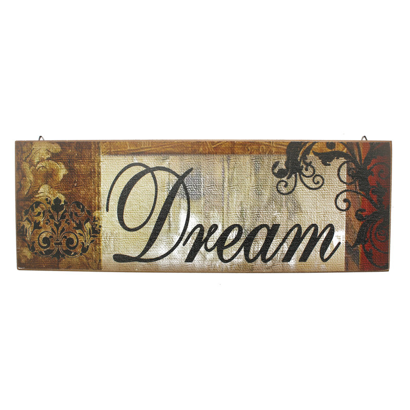 Ensemble de décoration murale citation anglais rustique