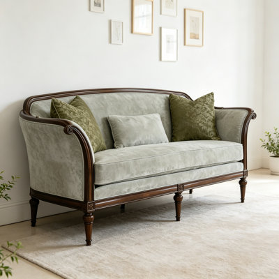American-style Light Luxury Grey Sofa