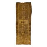 Yellow Vintage Samsara Wool Runner - 5'1" x 14'11"