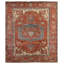 Antique Weave Serapi Wool Oriental Area Rug-28642961