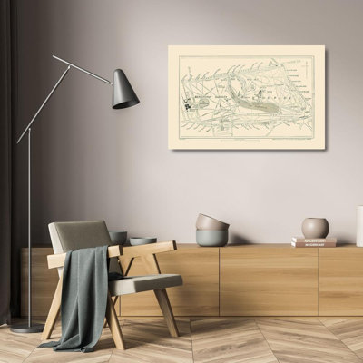 Art sur toile tendue Trent Austin Design®, titre: Hyde Park, Kensington Gardens, Angleterre, paroisse