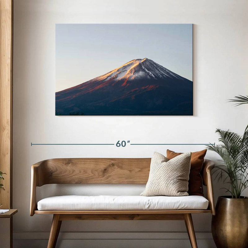Alvord Good Morning Mount Fuji, H 30 po x l 45 po