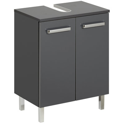 50cm Bathroom Vanity Base Only in Anthracite