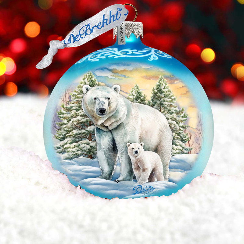3.5'' Glass Ball Ornament